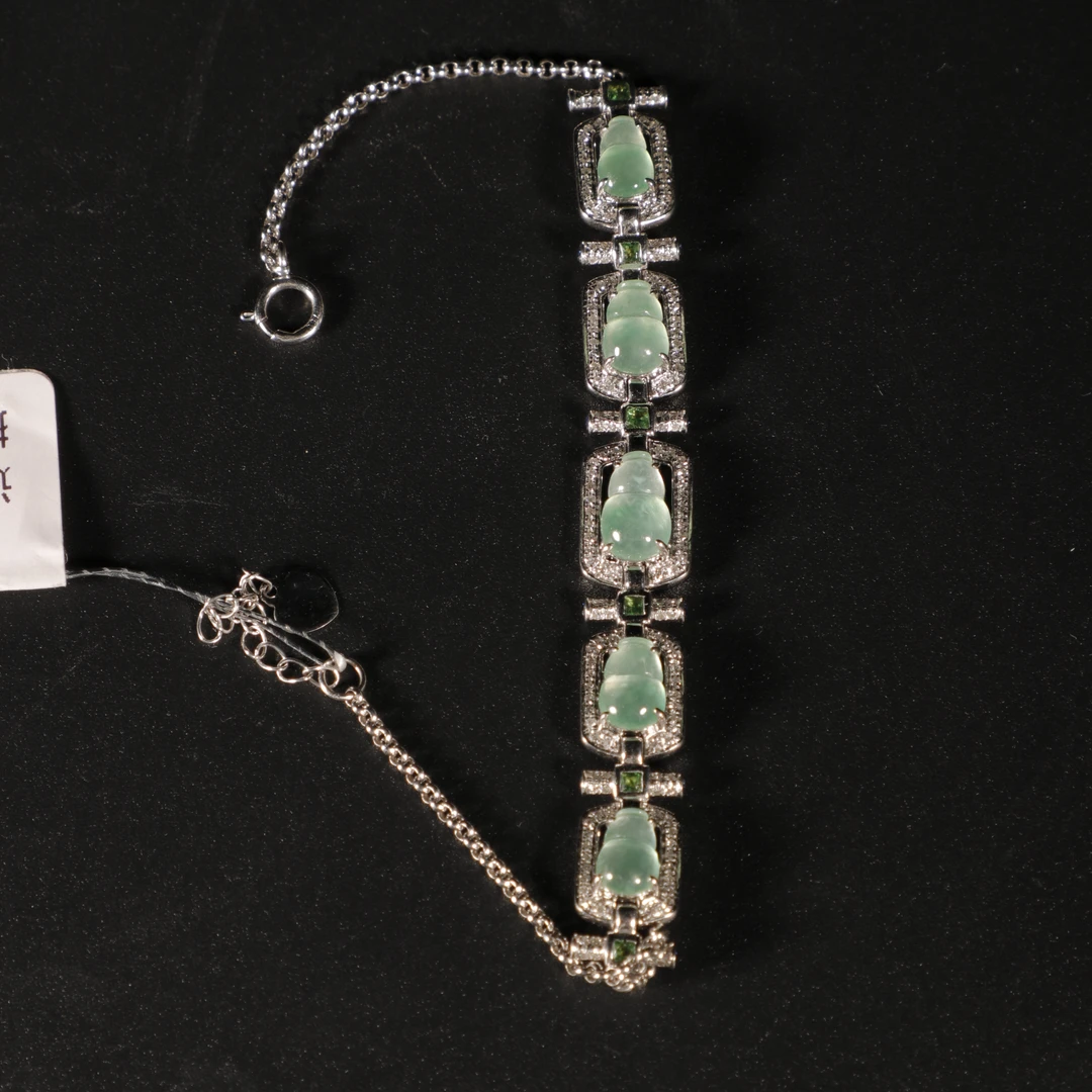 lot8840  翡翠手链/云南典藏