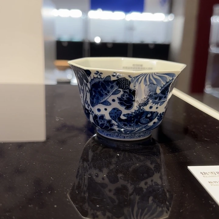 陶景德镇高端陶瓷快雪时晴