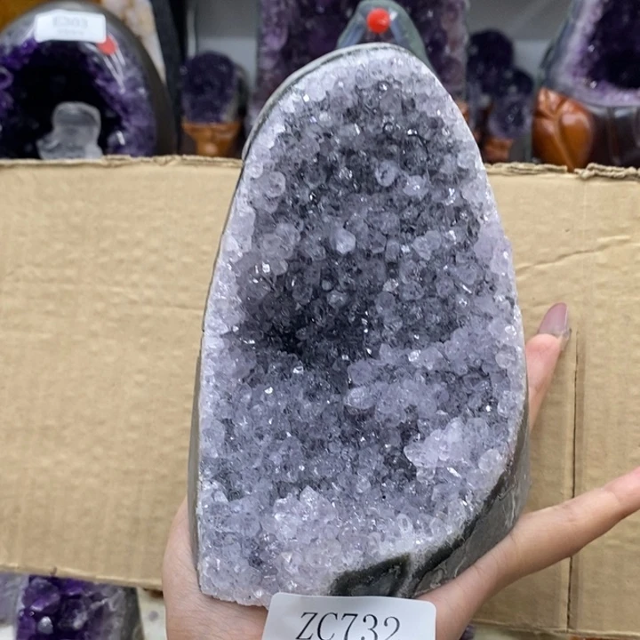 未镶嵌大型摆件（非配饰）紫晶