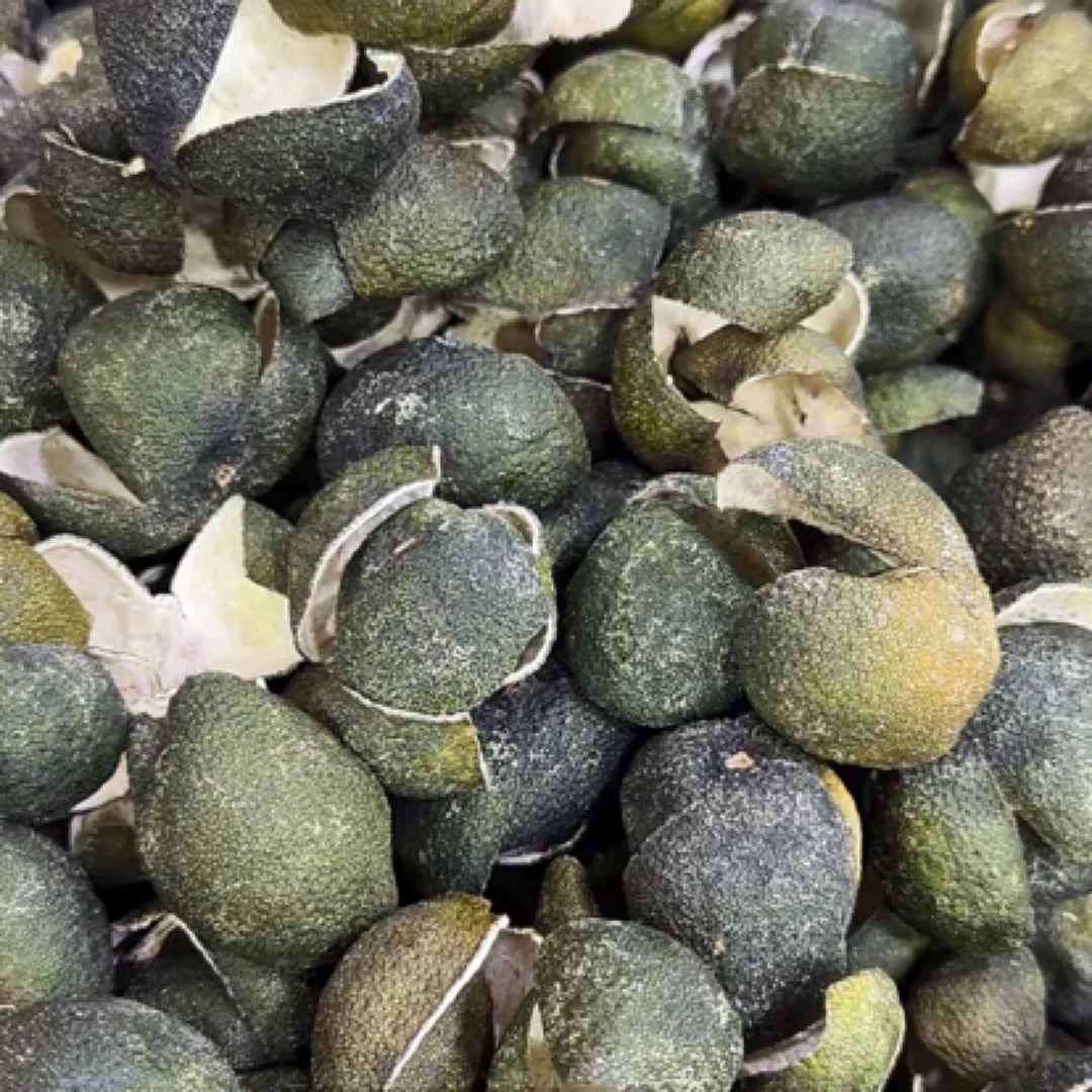 梅江圈枝三花青陈皮青皮新鲜新皮干仓储存自然生晒滋补养生茶