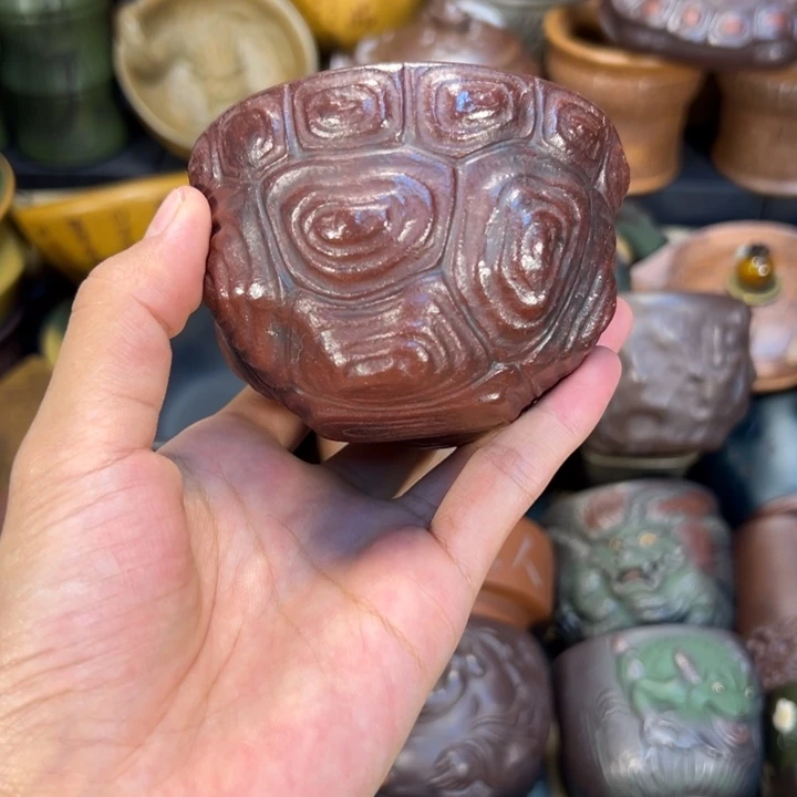 茶杯紫砂宜兴紫砂杯子