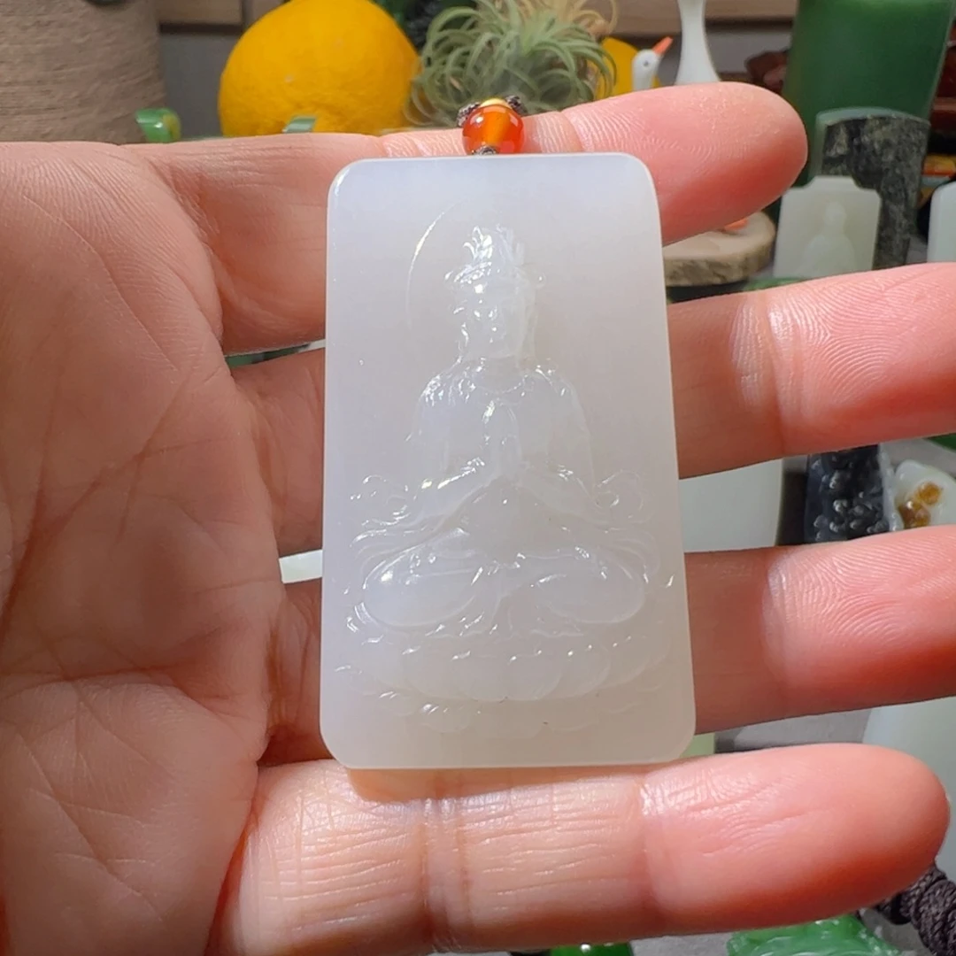 旅***生和田玉未镶嵌颈饰