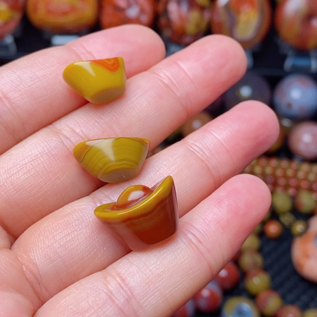 玛瑙/玉髓战国红玛瑙未镶嵌红*