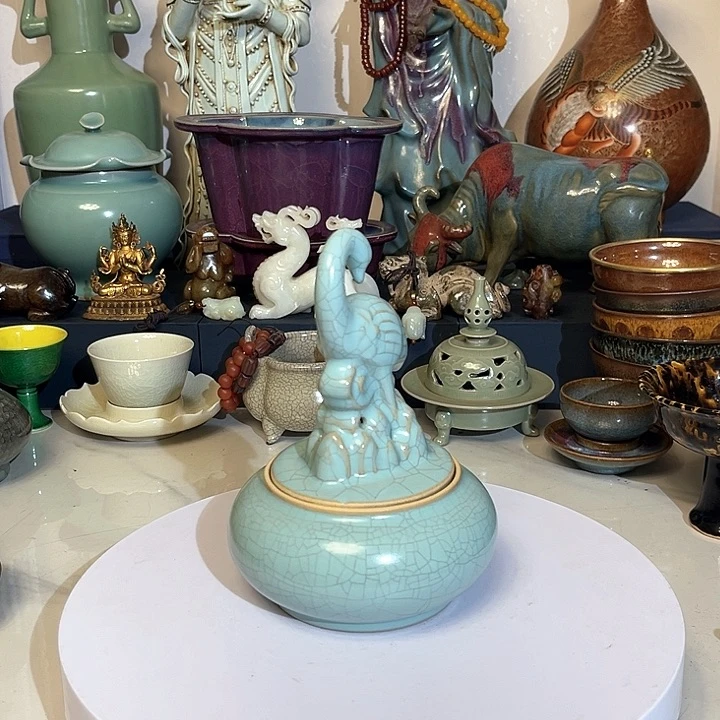 瓷片摆件摆件摆件