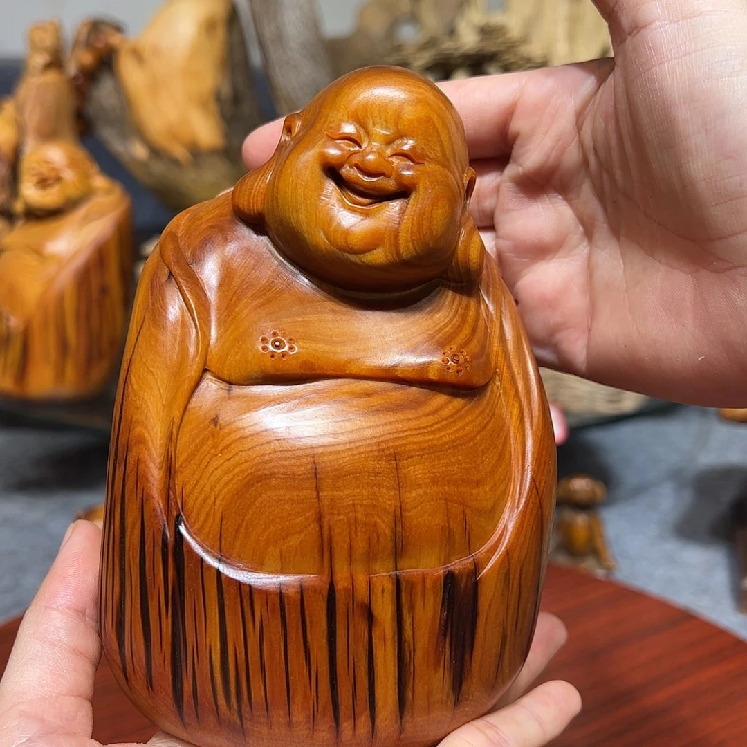 柏木崖柏木手把件摆件