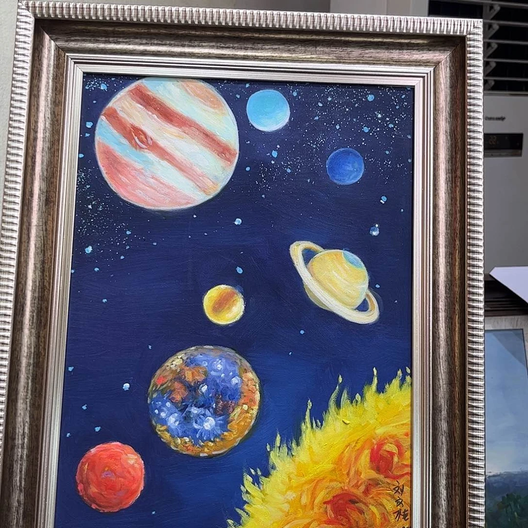 油画刘文桂油画作品