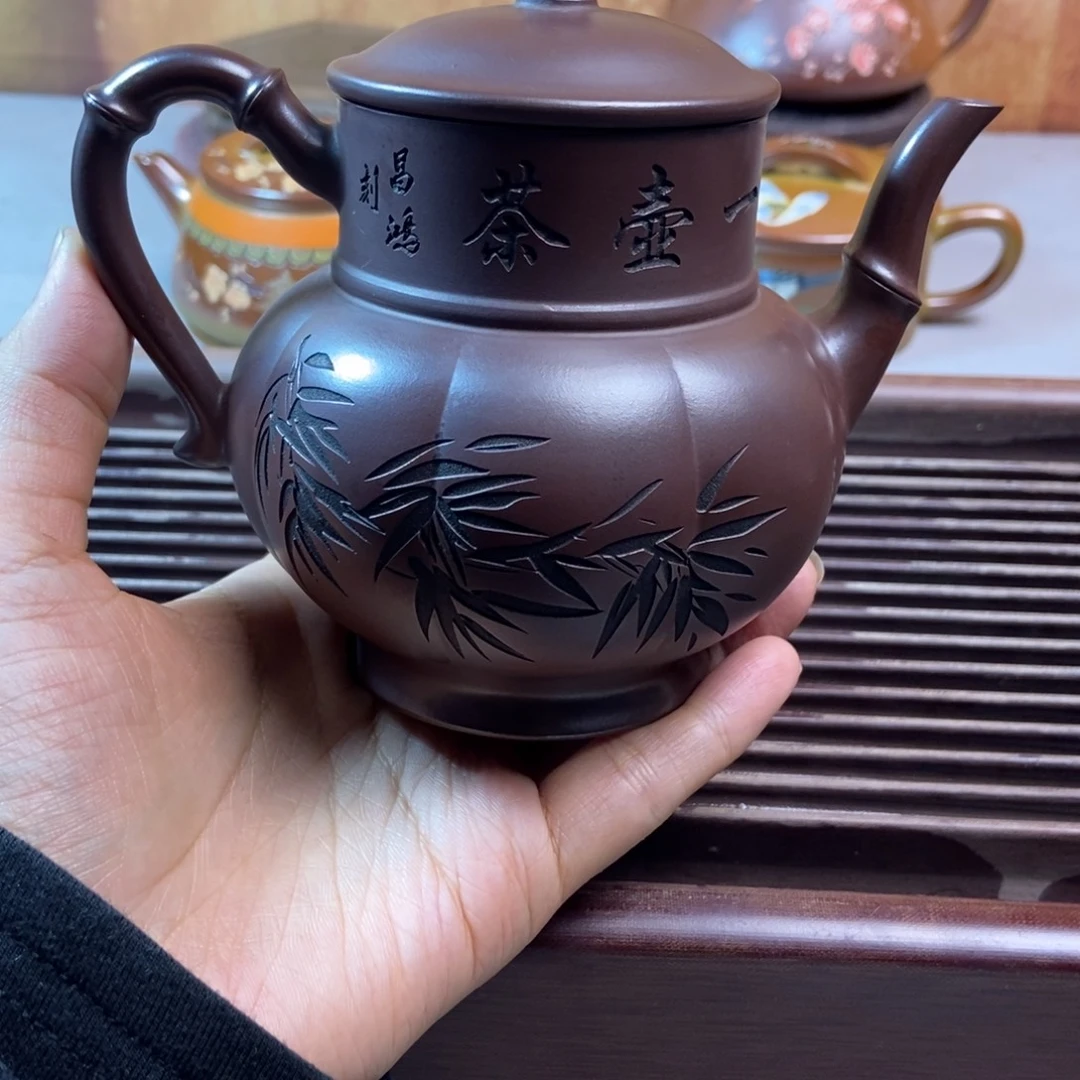 紫砂茶壶紫砂全手工定制