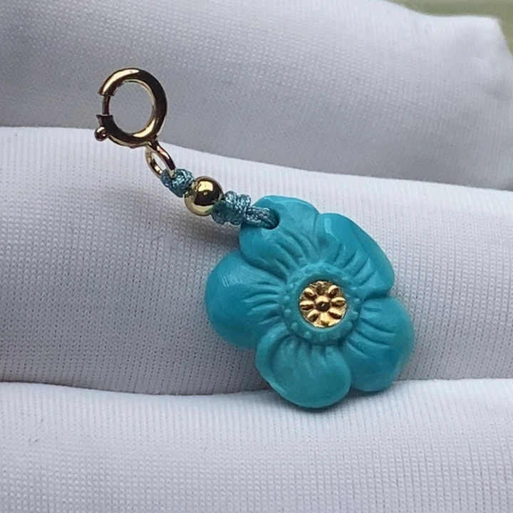 绿松石未镶嵌珠珠