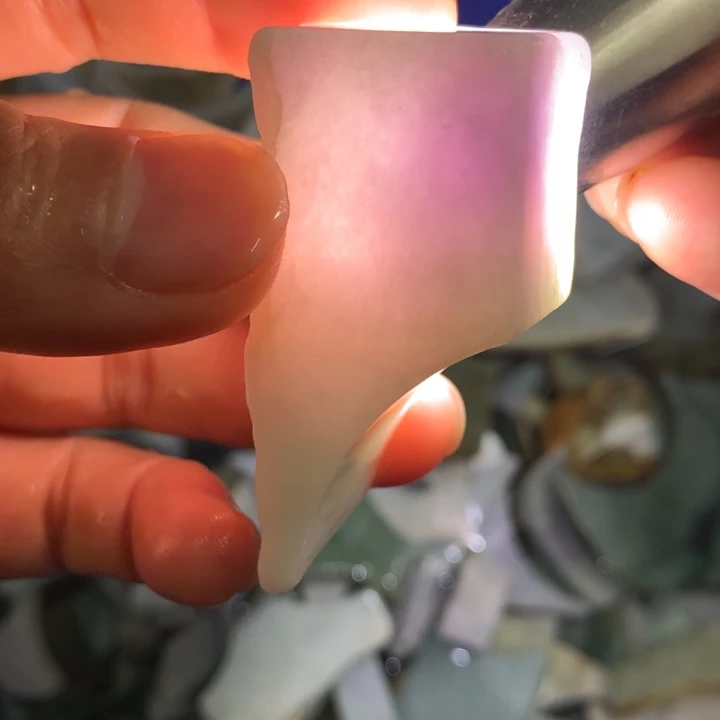 翡翠裸石翡翠料子