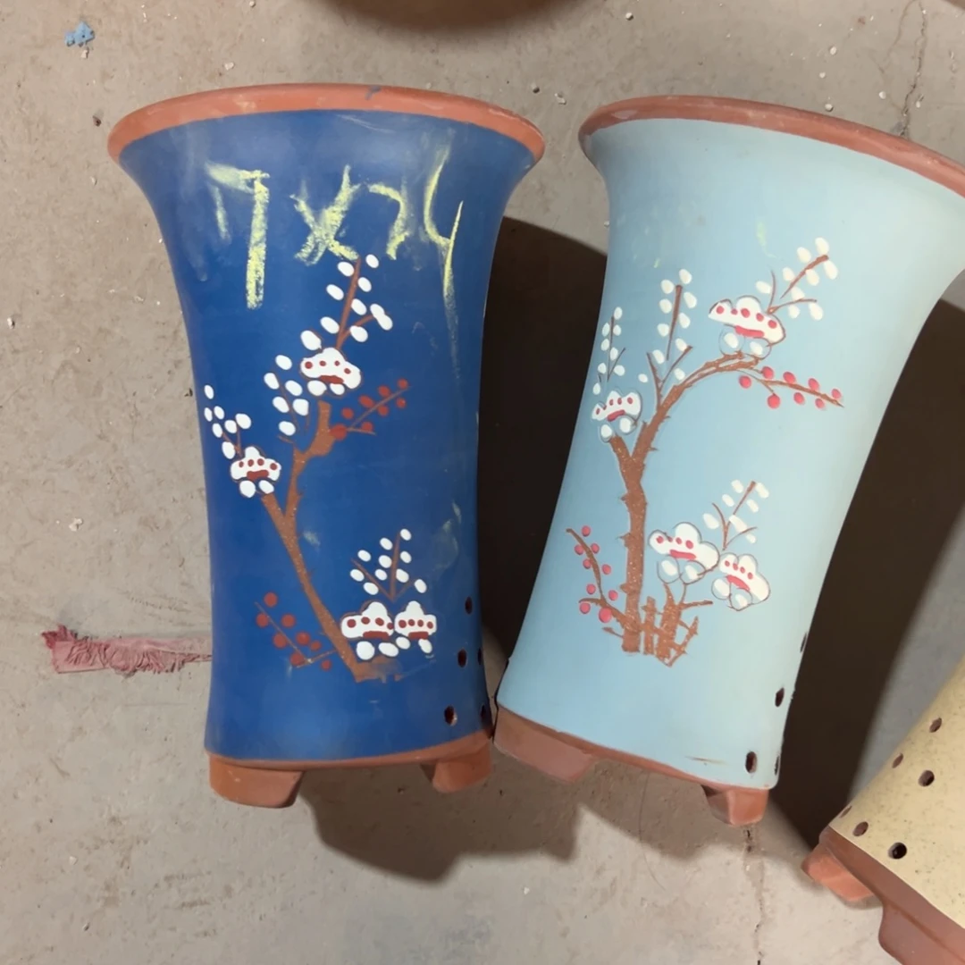 宜兴川阁紫砂花盆