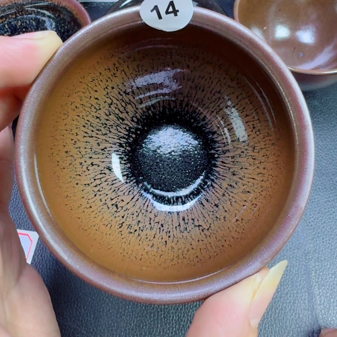 摆件古时茶器建窑建盏14