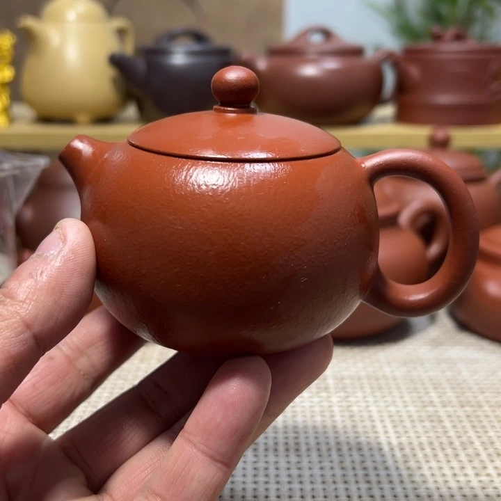 宜兴原矿紫砂、全手西施、160CC