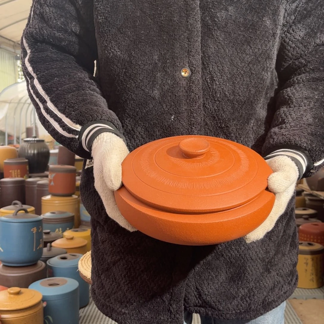 紫砂茶叶罐一饼茶叶罐