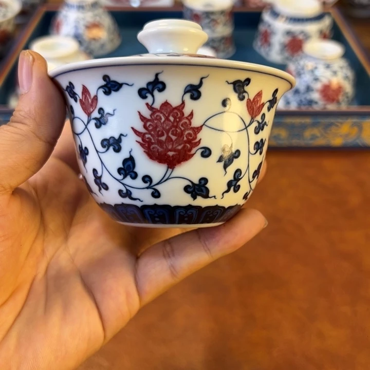 摆件景德镇茶器啊百宝箱