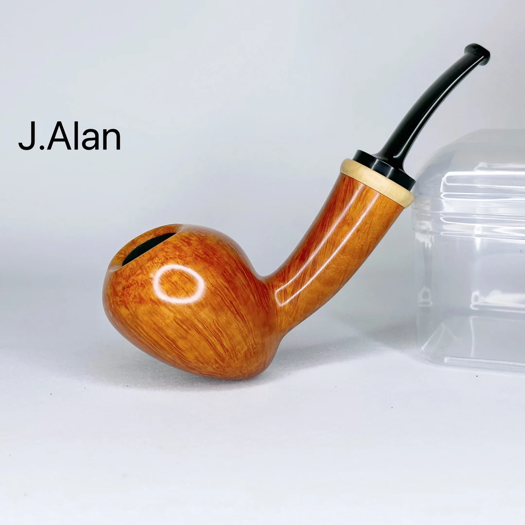 美国J.Alan杰夫阿兰 自由橡果斗型石楠木手工烟斗