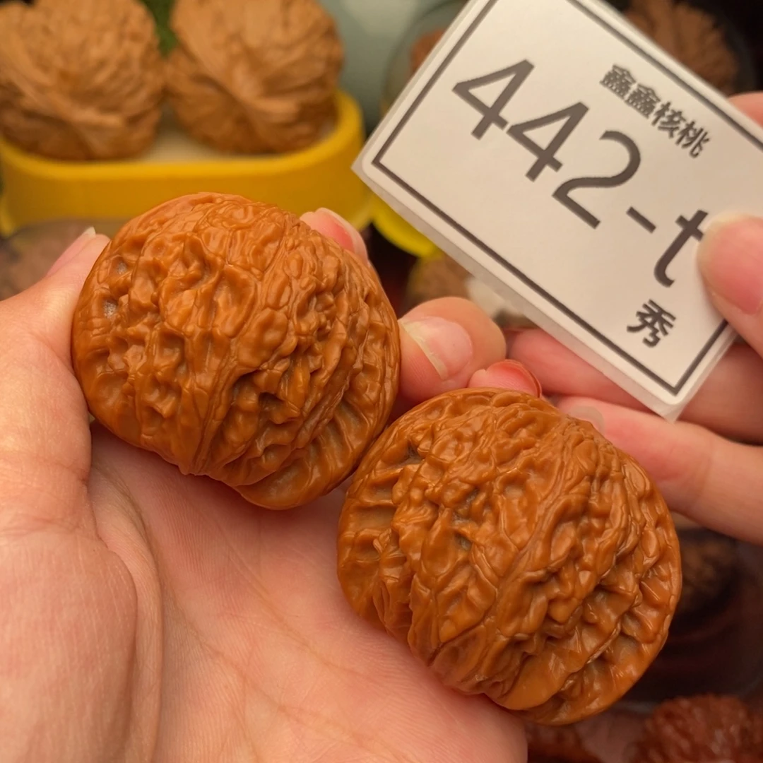 把件文玩核桃正磨42……