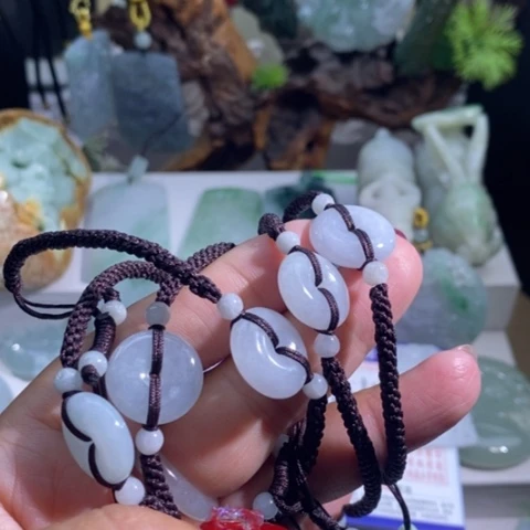 【闪购商品】颈饰未镶嵌翡翠多样性发1