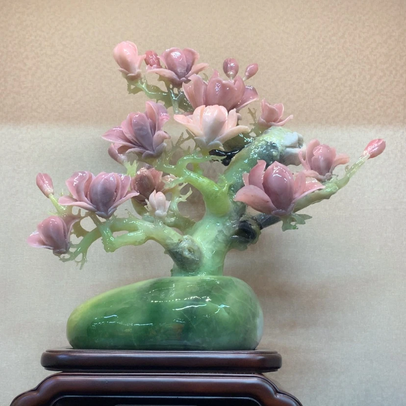 【闪购商品】未镶嵌蛇纹石玉摆件覆膜