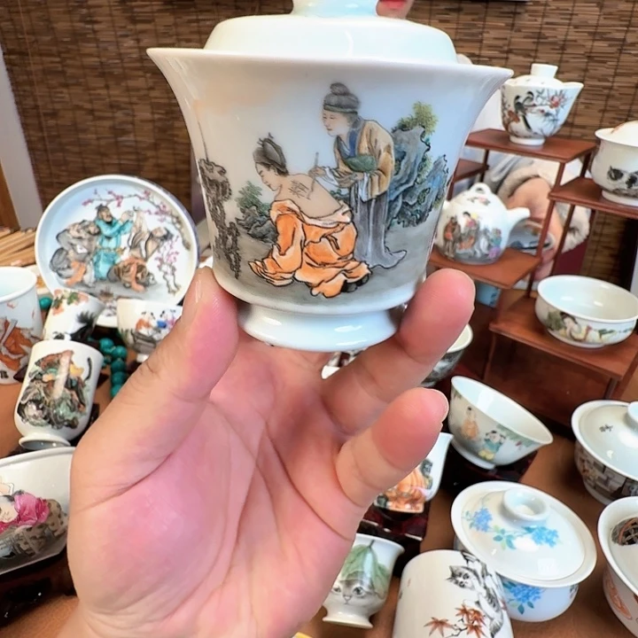 陶摆件景德镇陶瓷学院等单位