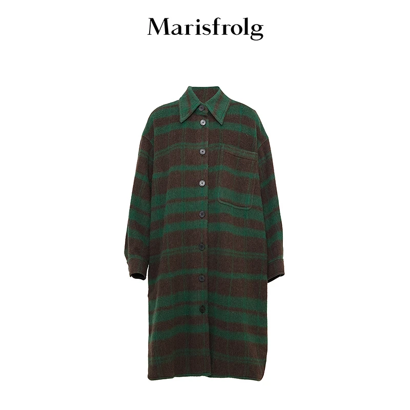 Marisfrolg玛丝菲尔毛呢外套A1CX42928