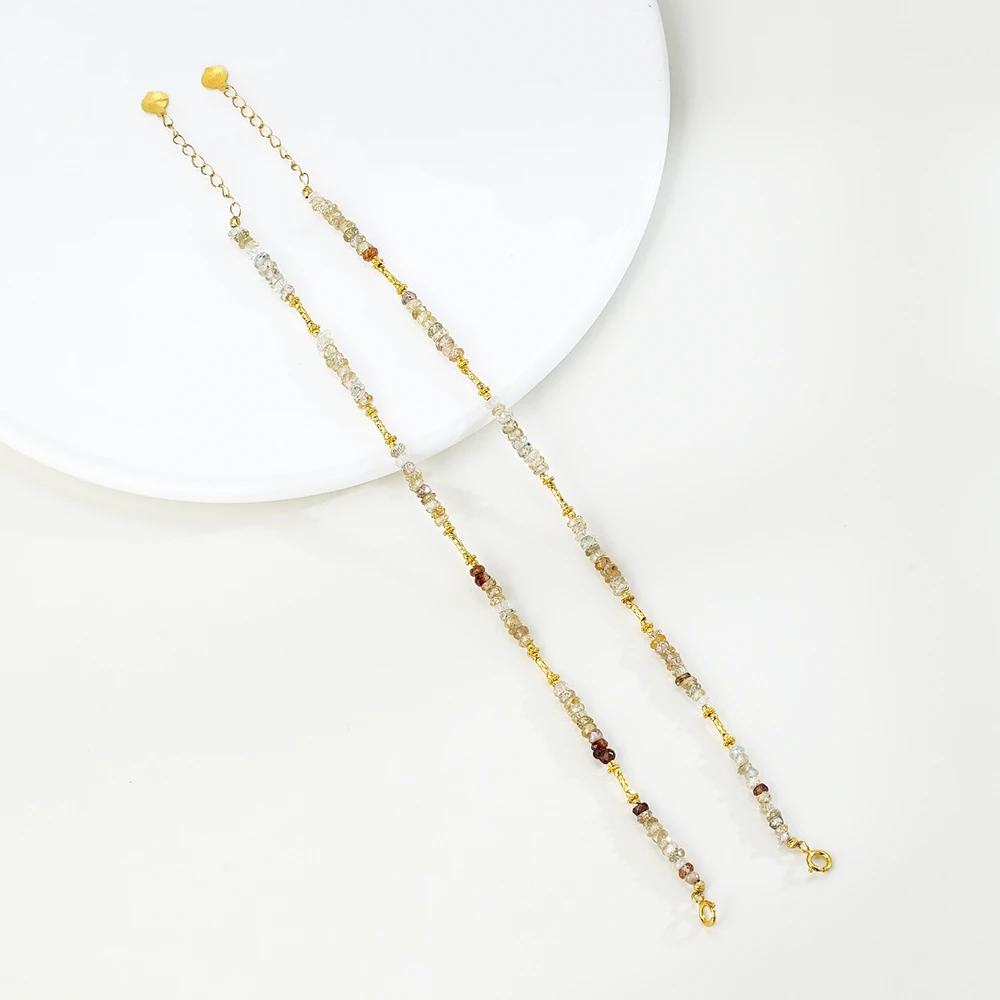 【人间秘境】18K锆石手链（15+3）多样性发货数量一件 44263