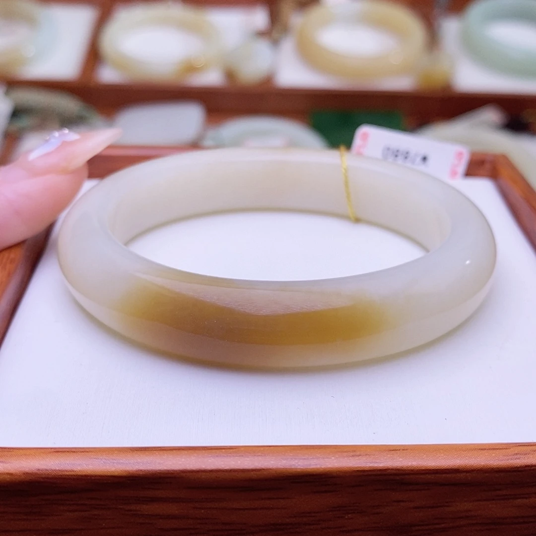 和田玉手镯未镶嵌50.9