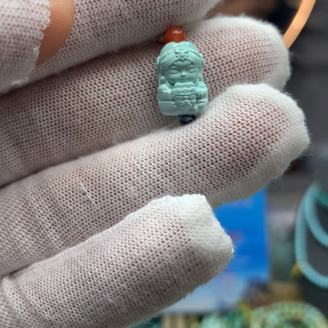 绿松石挂件未镶嵌