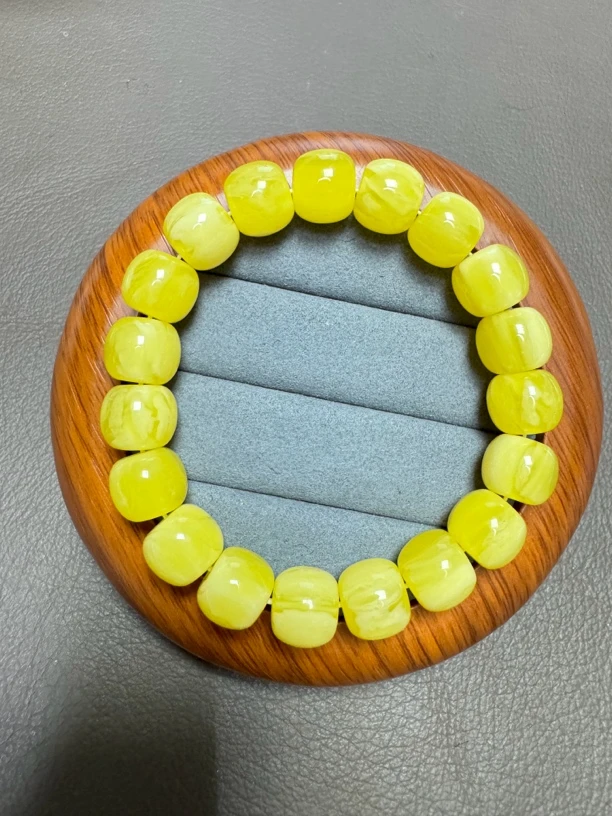 推荐款机油黄 手串 G239