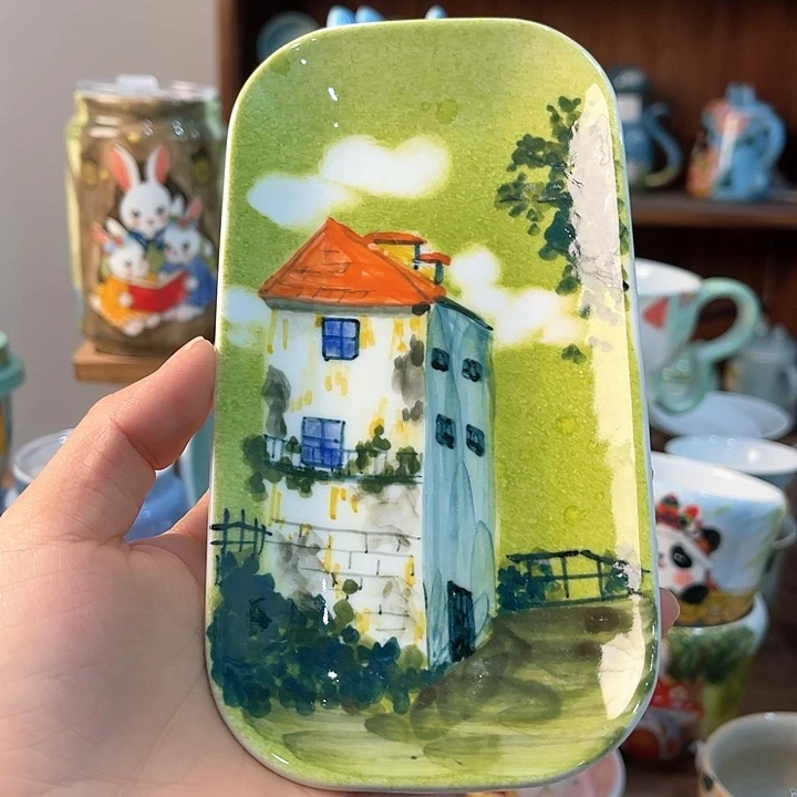 陶景德镇釉下手绘陶瓷