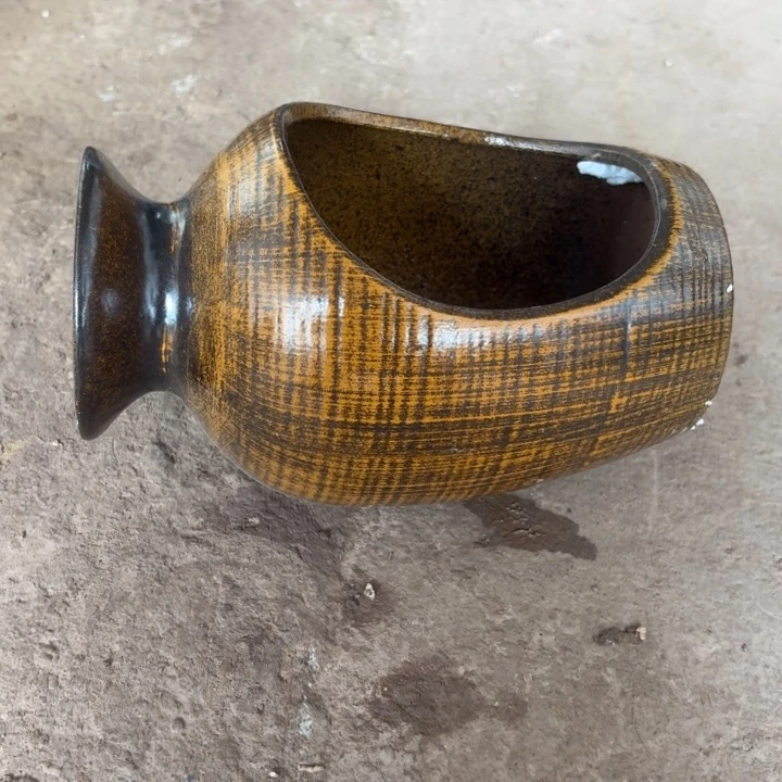 紫砂花盆口径13/21/13进水口1.5厘米