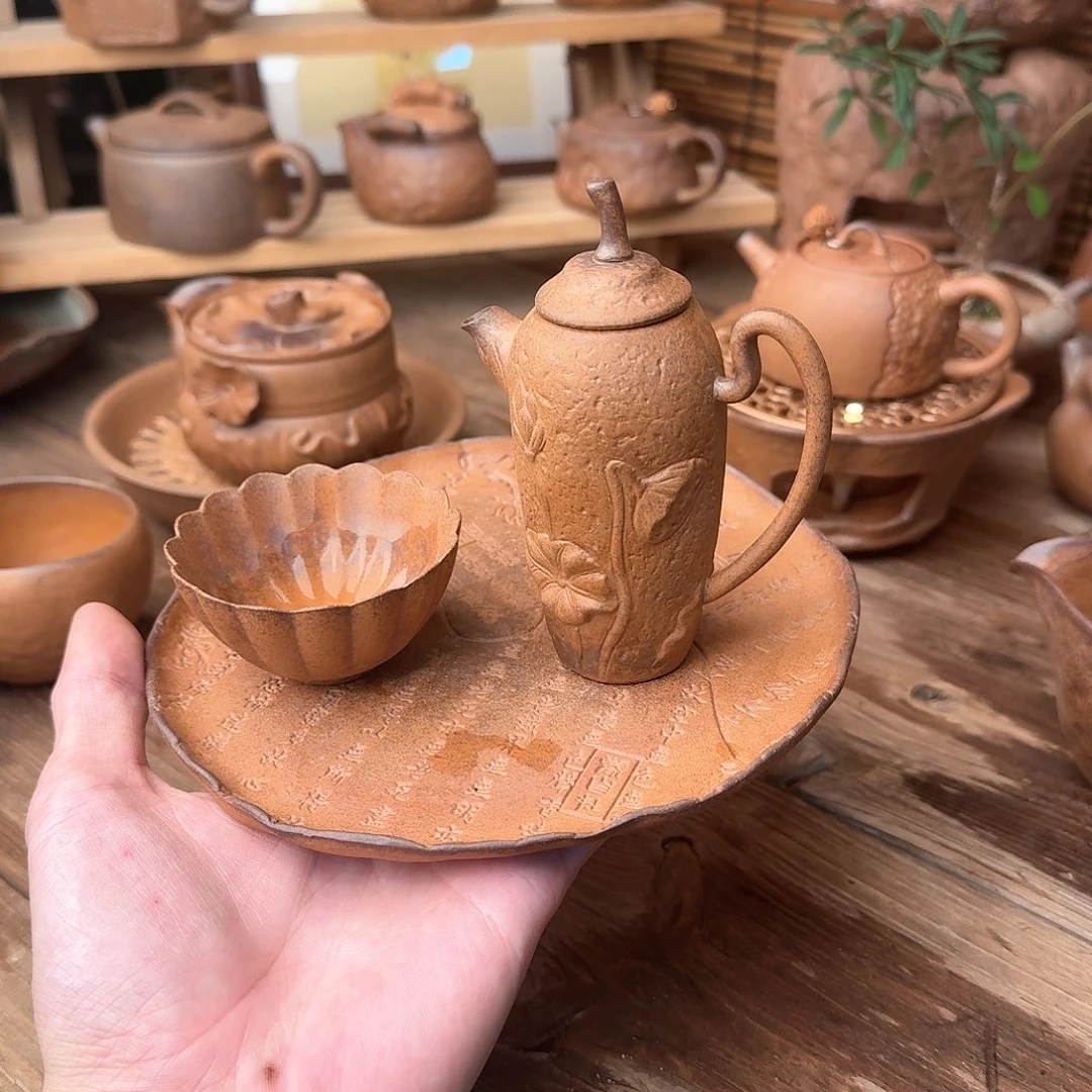 原矿老岩泥茶器系列
