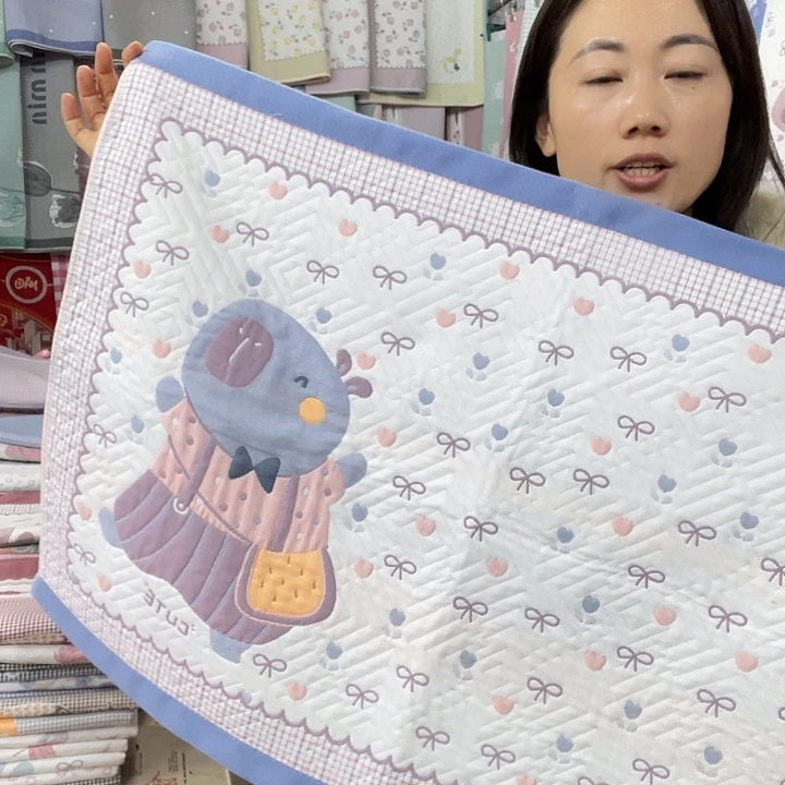 棉特价蓝色快乐熊