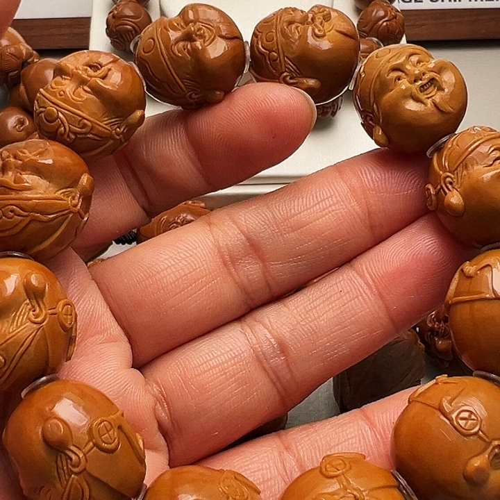 橄榄核手串/手链财神头