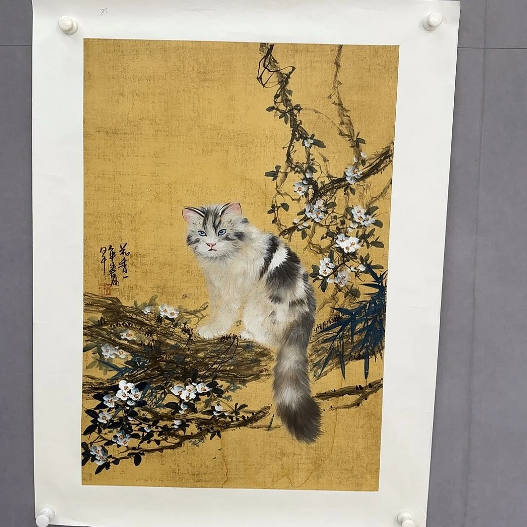 国画亲笔手绘原创