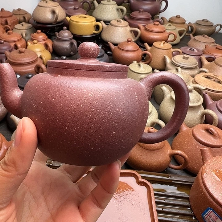 紫砂茶壶平台底槽清旭茂