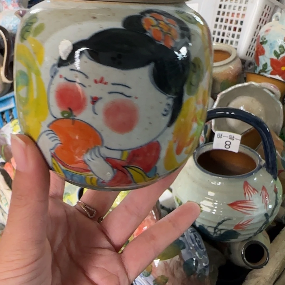 景德镇釉下彩陶瓷微瑕54