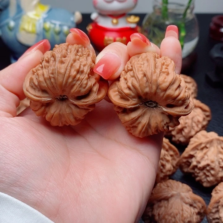 把件文玩核桃平谷凹底41