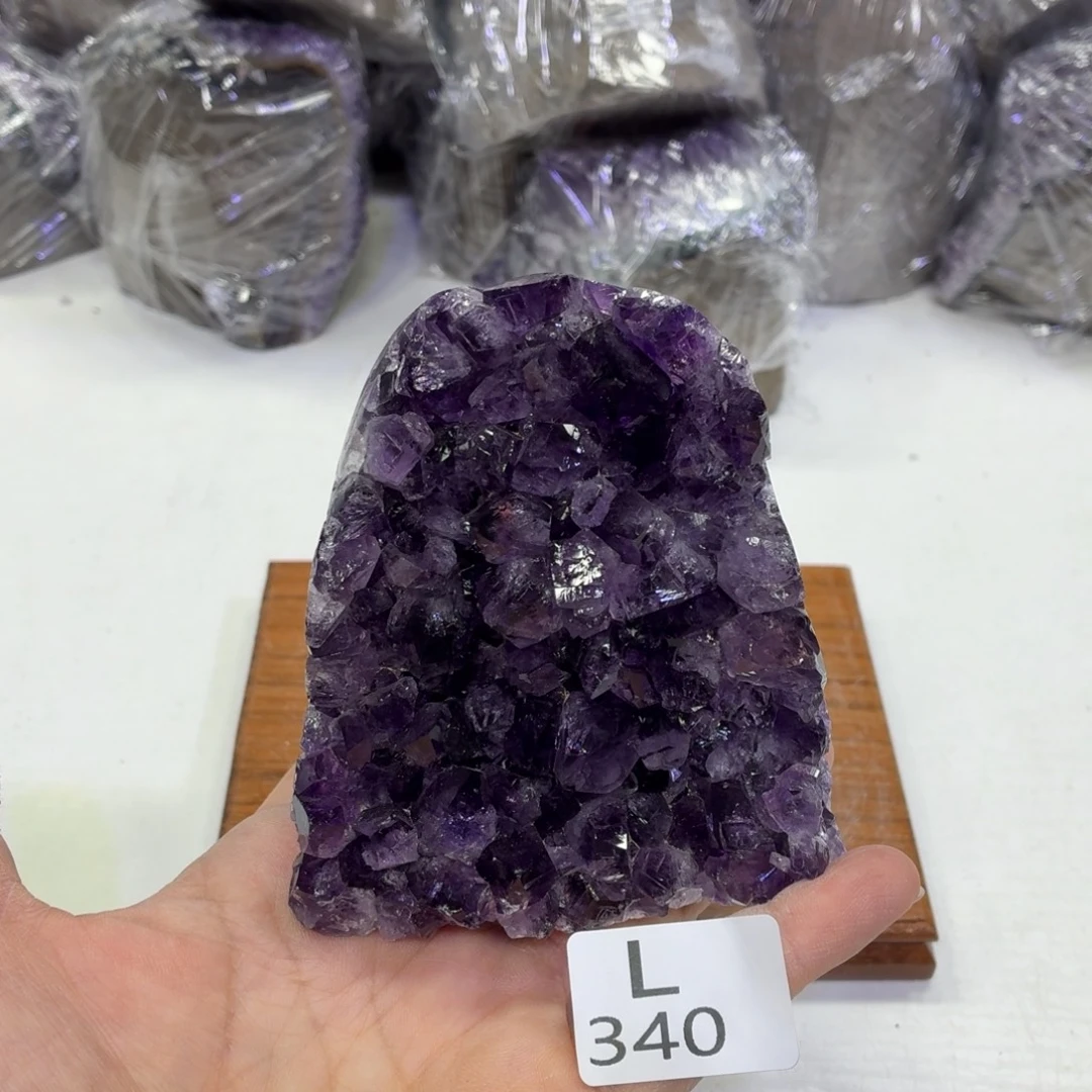 未镶嵌水晶摆件天然紫水晶