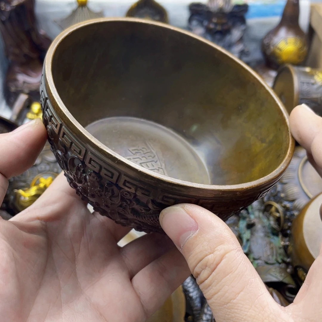 铜器工艺品办公室摆件