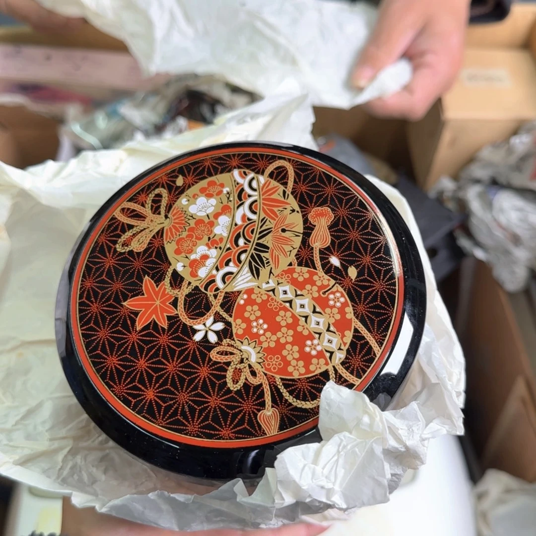 瓷片金*果恭喜发财 大吉大利