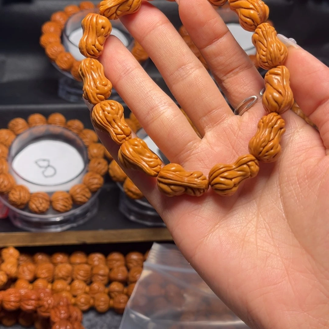 桃核手串桃核单圈异形葫芦