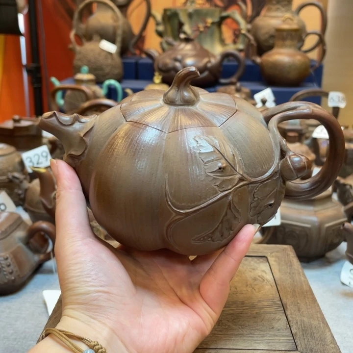 水***杉茶壶紫砂紫砂茶具紫砂