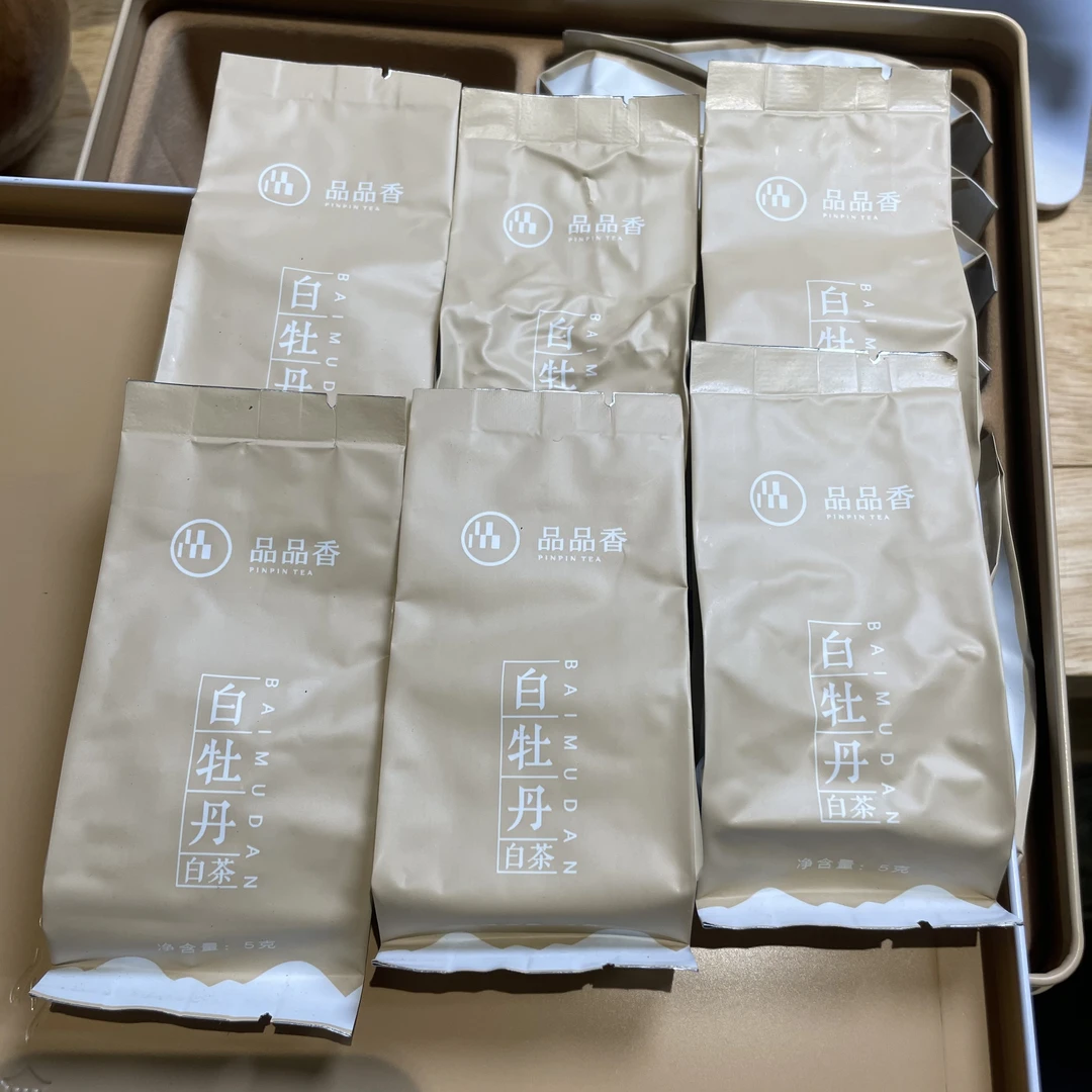 6泡2018花香白牡丹特级共30克