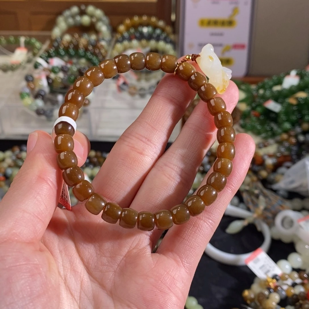 和田玉手链未镶嵌