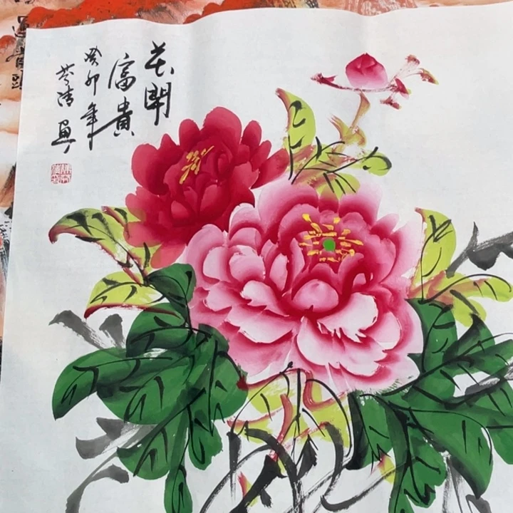 国画纯手绘国画欣赏