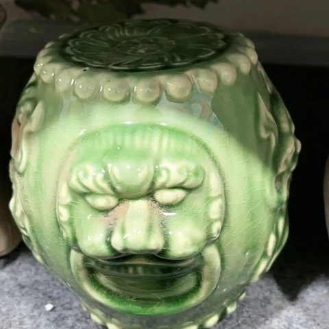 瓦当摆件摆件茶桌茶台陶瓷