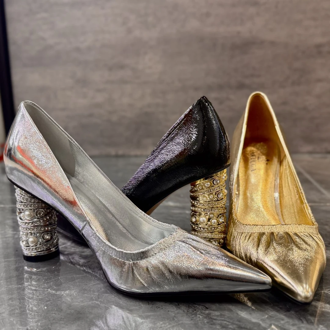 5185-19新款时尚百搭爆款高跟鞋