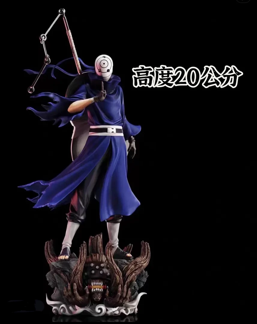 【文创手办】紫袍带土 高度20公分 手办摆件模型