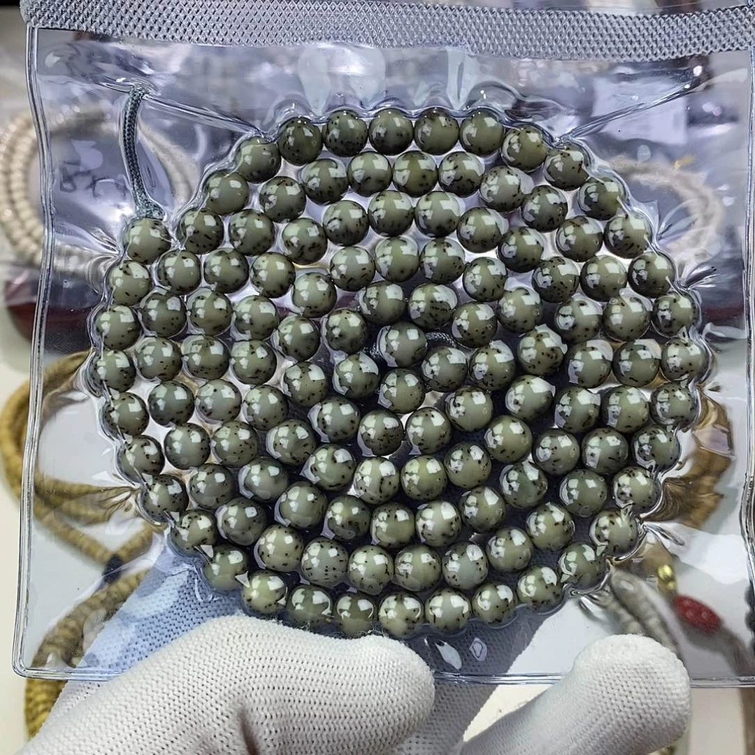 星月菩提吊坠河豚圆珠0.8mm