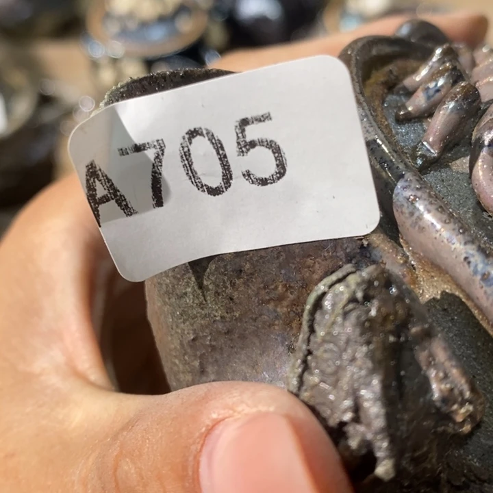 清***影柴烧裸烧纯手工制作